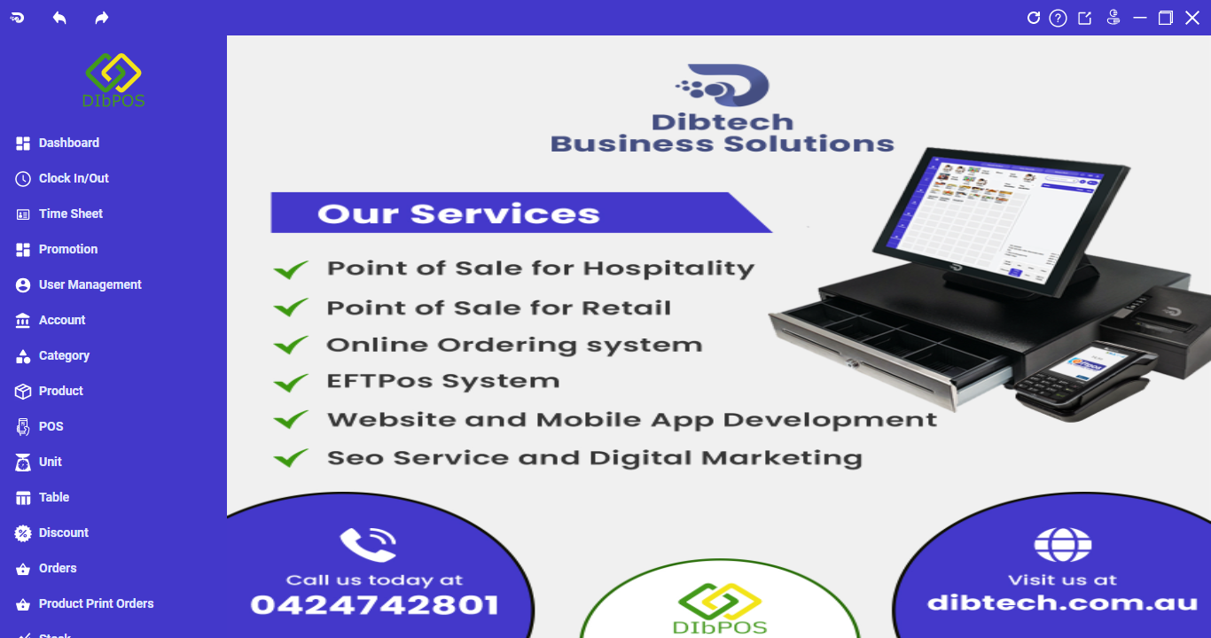 Secure Transactions Start with DibPOS