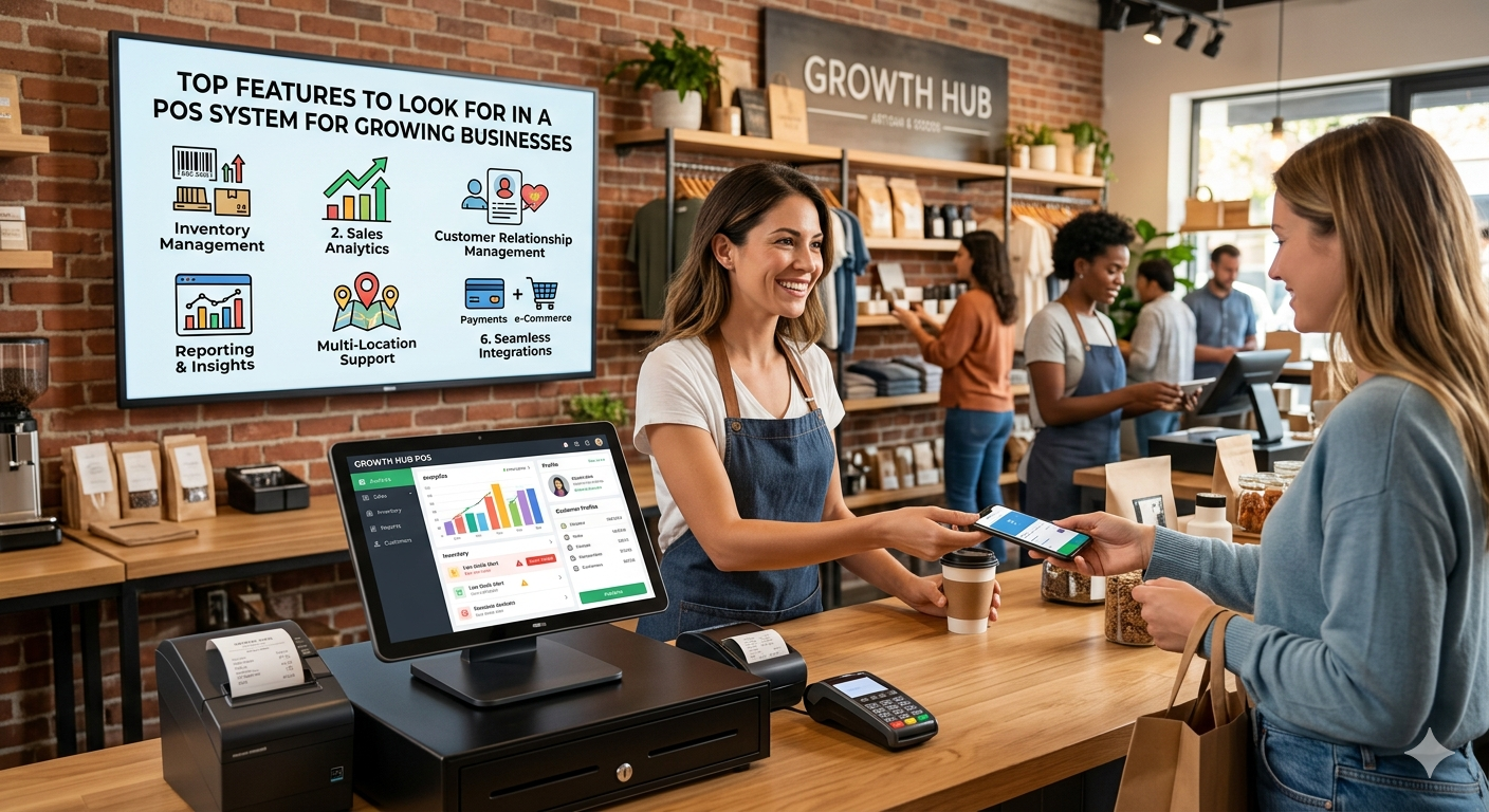 Top Features to Look for in a POS System for Growing Businesses